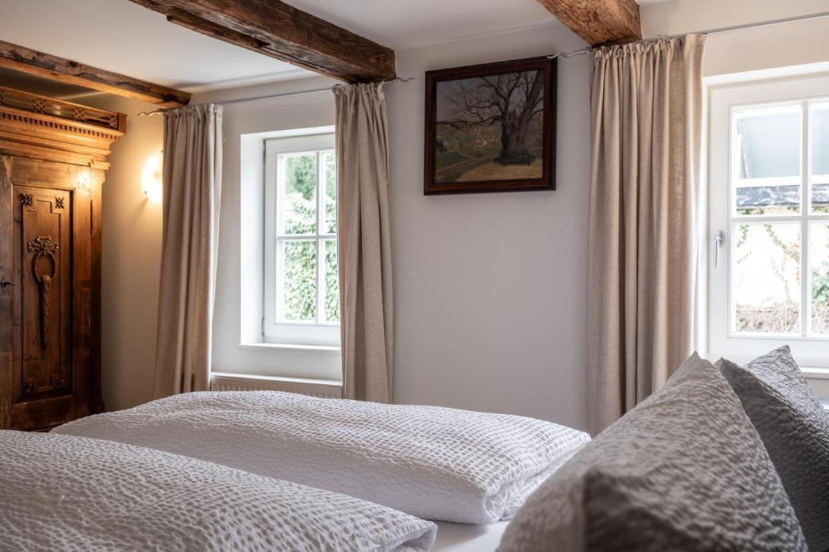 Apartmenthaus Brunnenhof Papstdorf エクステリア 写真