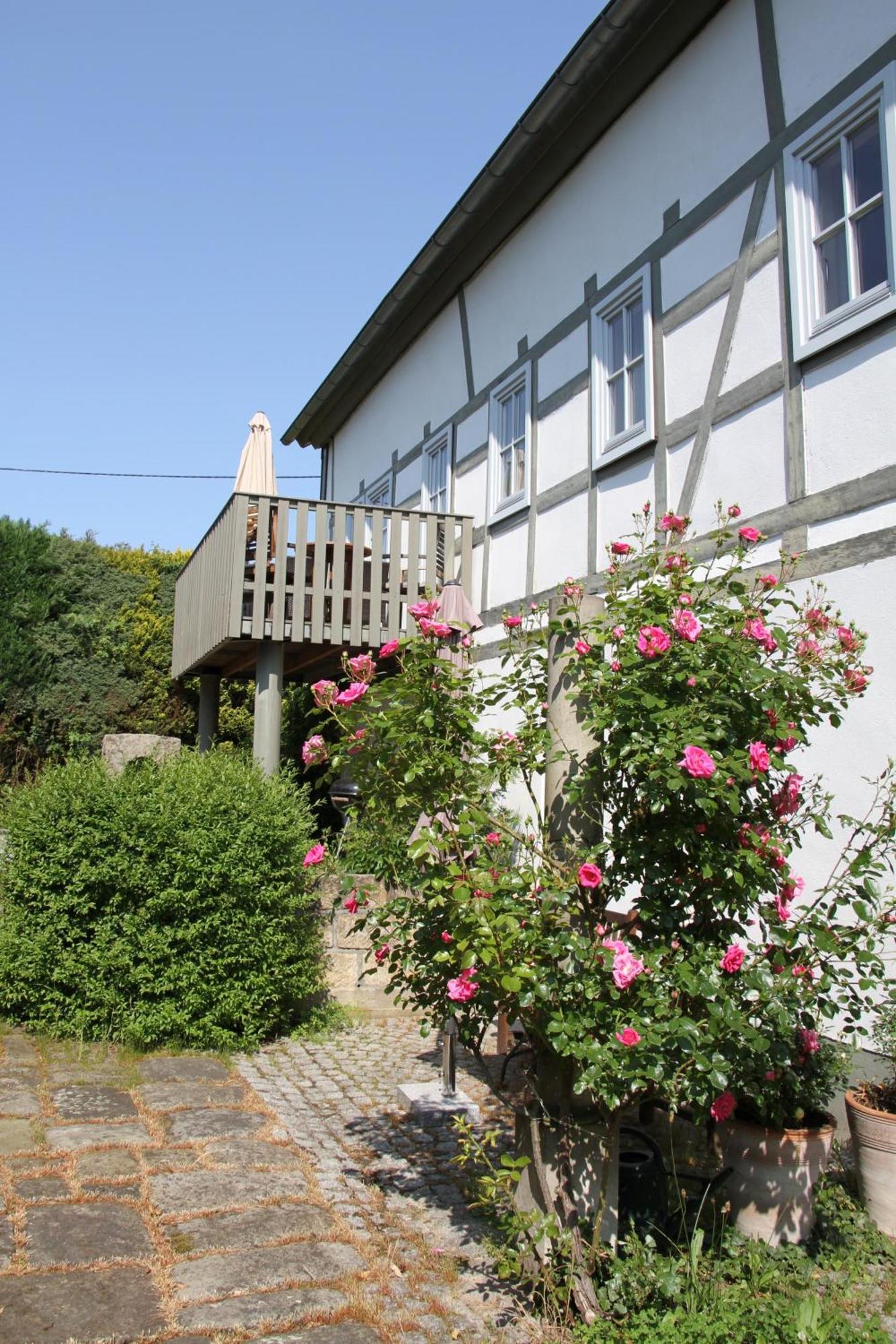 Apartmenthaus Brunnenhof Papstdorf エクステリア 写真